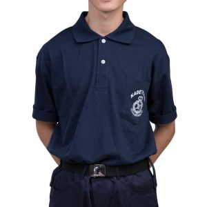 T shirt kadet polis sekolah menengah